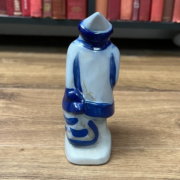 1996 Eldreth Pottery Salt Glaze Santa Claus Figurine - Picture 5 of 9